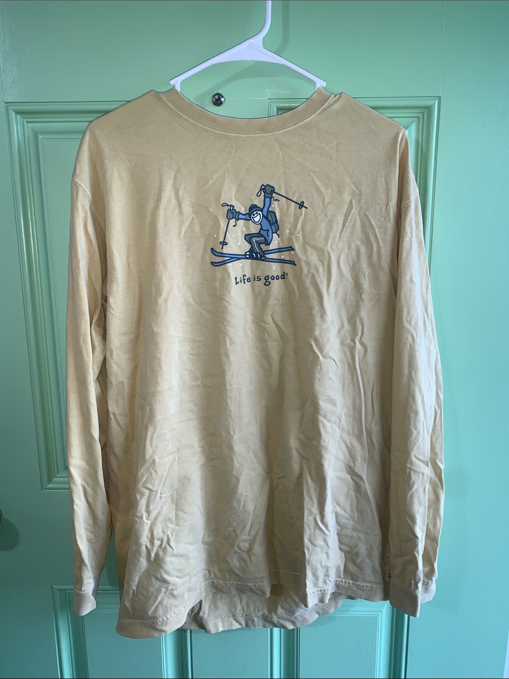 Life is Good Long Sleeve TShirt -Women’s Size Large